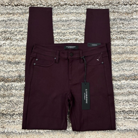 Liverpool Mid Rise Skinny Jeans Sz 2/26 NWT | Liverpool Skinny Jeggings | Skinny - Picture 3 of 15